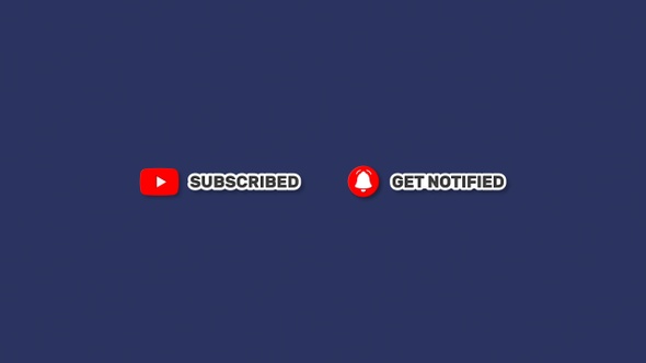 Subscribe Button 4K