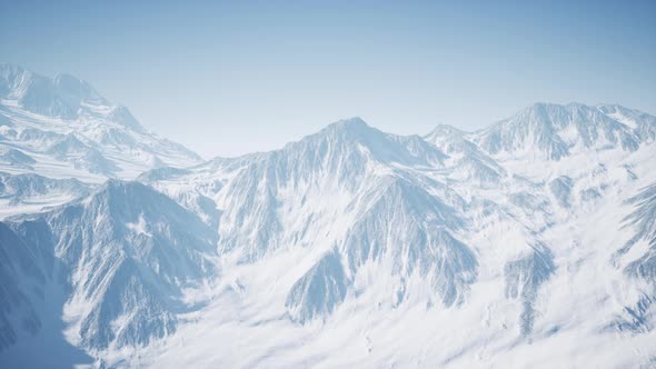 Alps Mountains From the Air alt