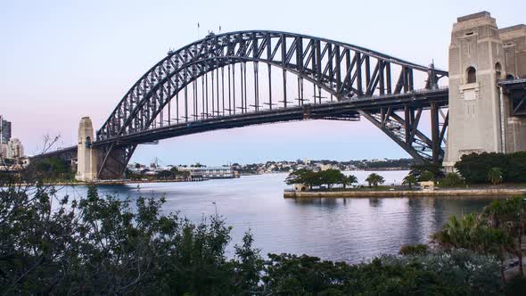 Sunrise at Sydney Harbour Bridge