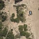 Aerial view on sand dunes and the beach - VideoHive Item for Sale