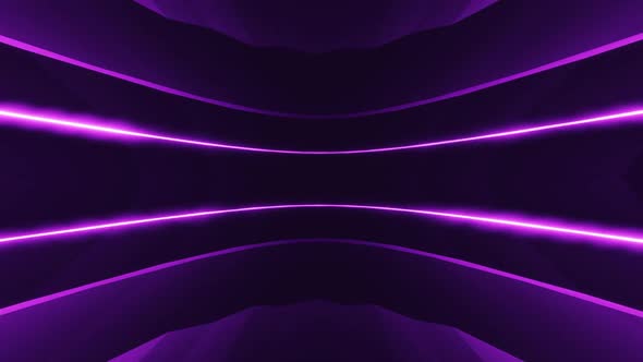 Purple neon glowing spark lines motion graphic.