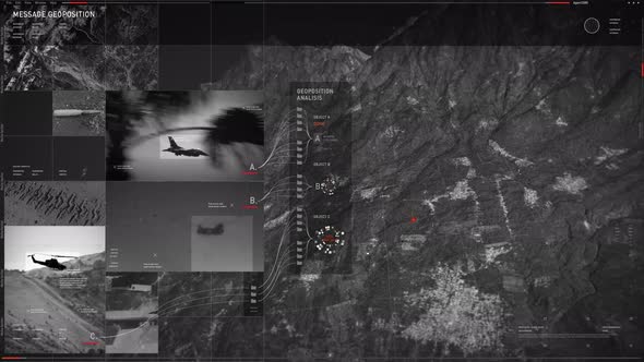 Locating Position Of Military Objects For Surveillance In Tracking Software alt