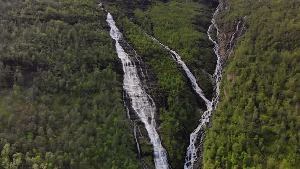 Norway Aerial Drone High View