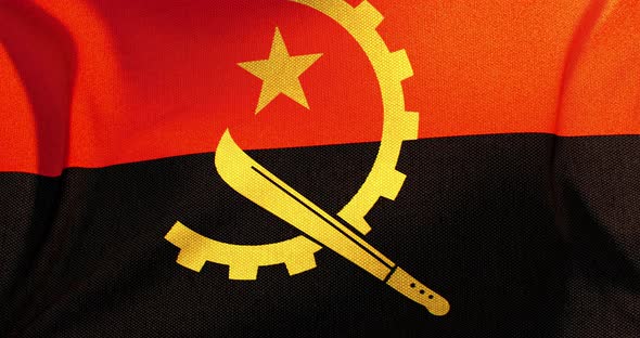 Angola - Flag - 4K