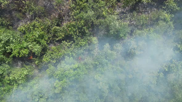 Bush Fire from Above 09