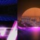 Synthwave Backgrounds Pack - VideoHive Item for Sale