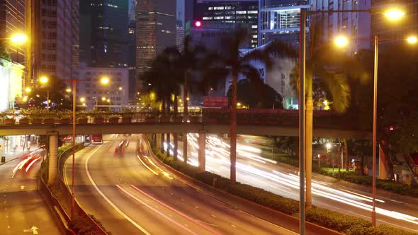 Traffic Hong Kong Time Lapse