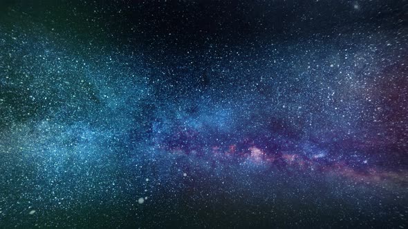 Space Stars futuristic dark Stock Video