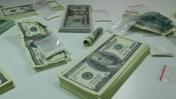 Dirty Money From Illegal Drug Sales