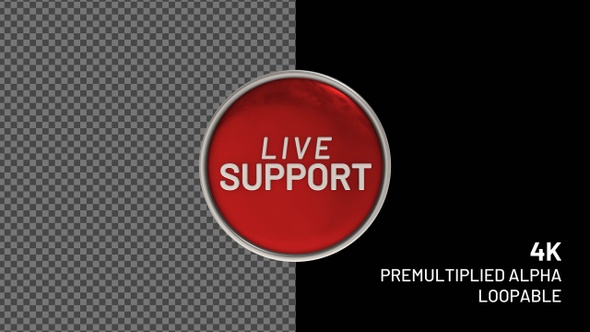 Live Support Badge