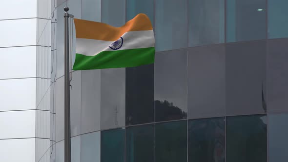 India Flag Background 4K