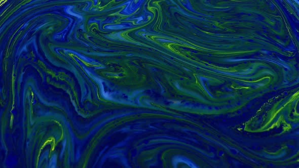 Mixing Colour Abstract Liquid Paint Psychedelic Swirl Background Texture