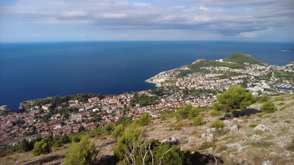 Aerial View on Dubrovnik