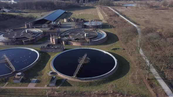 Water treatment company Aerial in Hilversum, the Netherlands