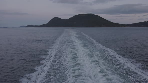 Gulf Islands on the West Coast of Pacific Ocean