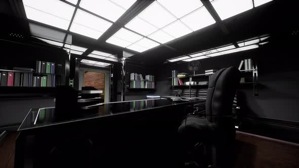 Futuristic Office and Communication Network Center alt