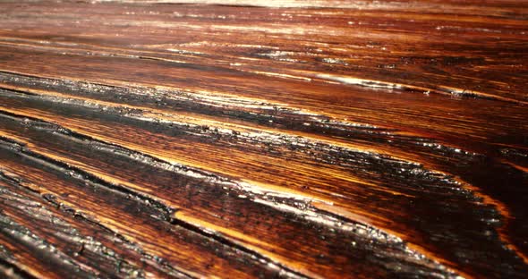 Closeup Wooden Aged Brown Table Background Old Grunge Dark Wood Surface Texture