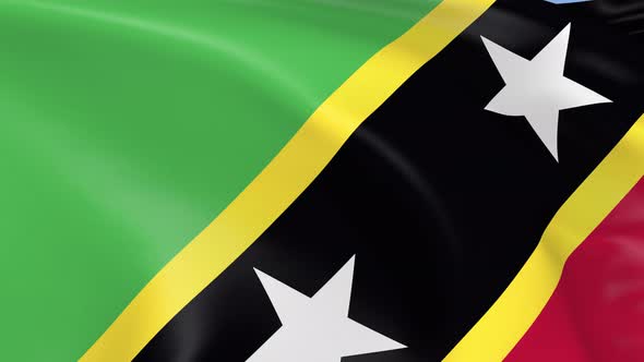 Saint Kitts and Nevis Flag