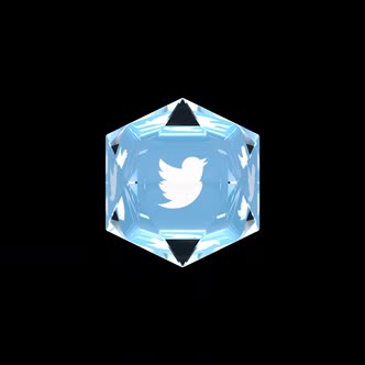 Crystal Twitter Icon Animation