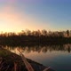 Spring River Forest Sunset Timelapse - VideoHive Item for Sale