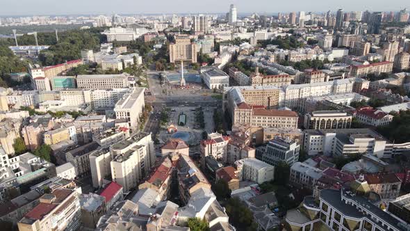 Kyiv - Aerial View of the Capital of Ukraine. Kiev