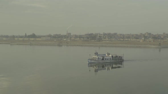 The Nile River at Dawn. Cairo. Egypt.