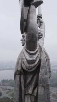 Motherland Monument in Kyiv Ukraine