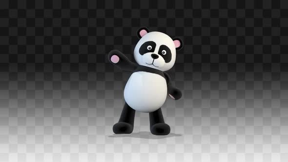 Panda Bear Greeting