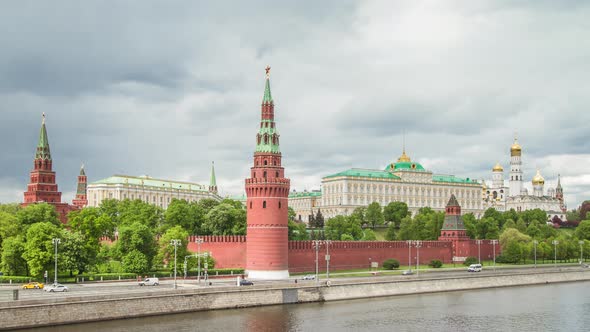 Kremlin, Moscow, Russia. Classic view