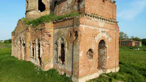 Close to an abandoned church