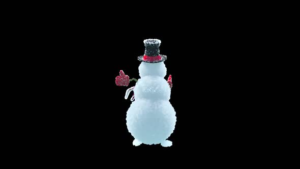 54 Snowman Dancing HD