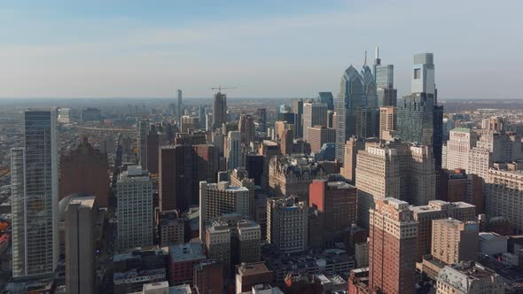 High rises in Philadelphia Pennsylvania