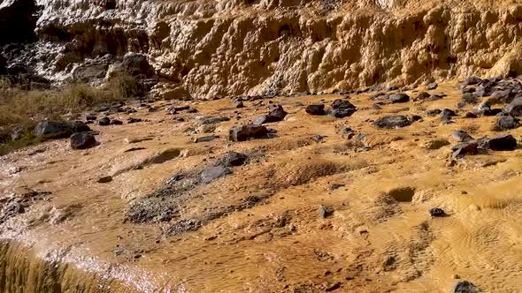 Red Rocks with Hot Springs in Georgia