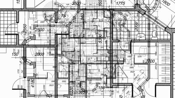 Through Blueprint Loop White