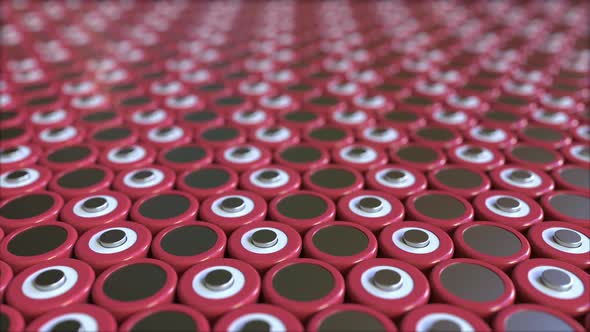 Red Lithium-ion Batteries for Electronics