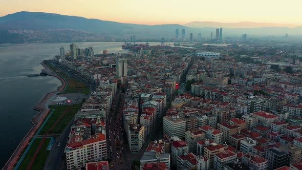 Business Metropolis on the Ocean Coast