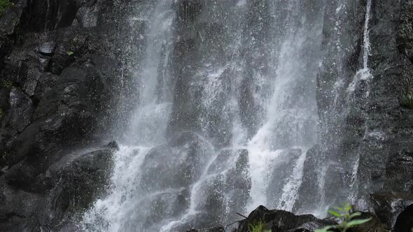 Besse, The Vaucoux waterfalls,Puy de Dome, Auvergne, France.