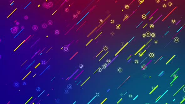 Color Circles And Bubbles 4K