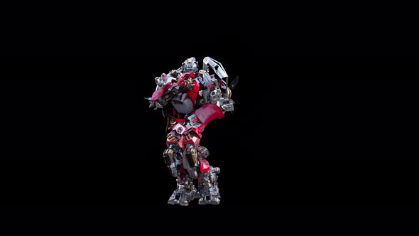 23 Robot Dancing 4K