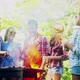 Happy Friends Enjoying Barbecue Party - VideoHive Item for Sale