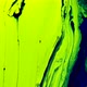 Green and Yellow liquid paint droping in Organic Shape - VideoHive Item for Sale