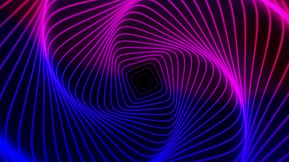 Square Background Loop 4K