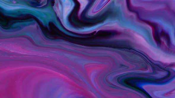 Abstract Colorful Sacral Liquid Waves Texture 488