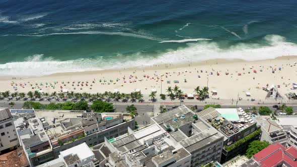 Aerial View Rio De Janeiro Brazil