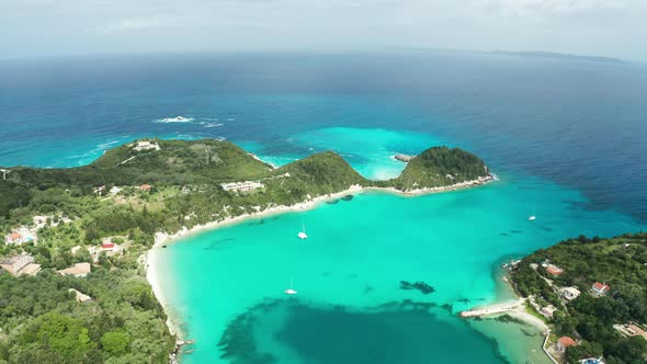 Beautiful Turquoise Bay in Lakka