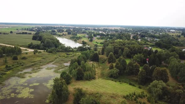 Bystraya River And Gory Village 08