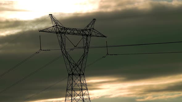 High Voltage Power Pylon