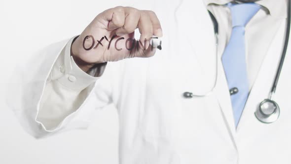 Asian Doctor Writes Oxycontin  