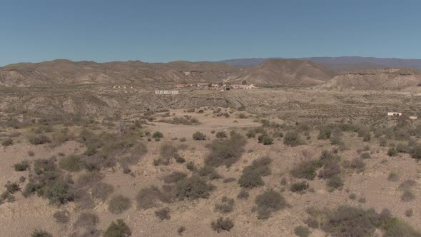 Aerial view of Texas Hollywood