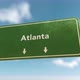 Atlanta Sign - 4K - VideoHive Item for Sale